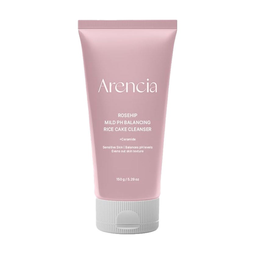 Засіб для очищення обличчя Arencia Rosehip Mild PH Balancing Rice Cake Cleasner, 150 г